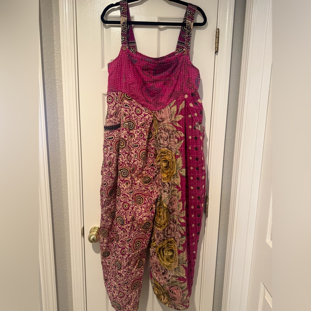 Kantha Bae Floral Women's Jumpsuit